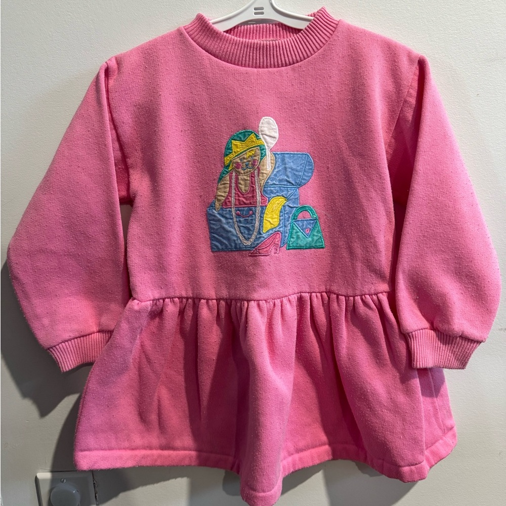 Vintage sweatshirt dress